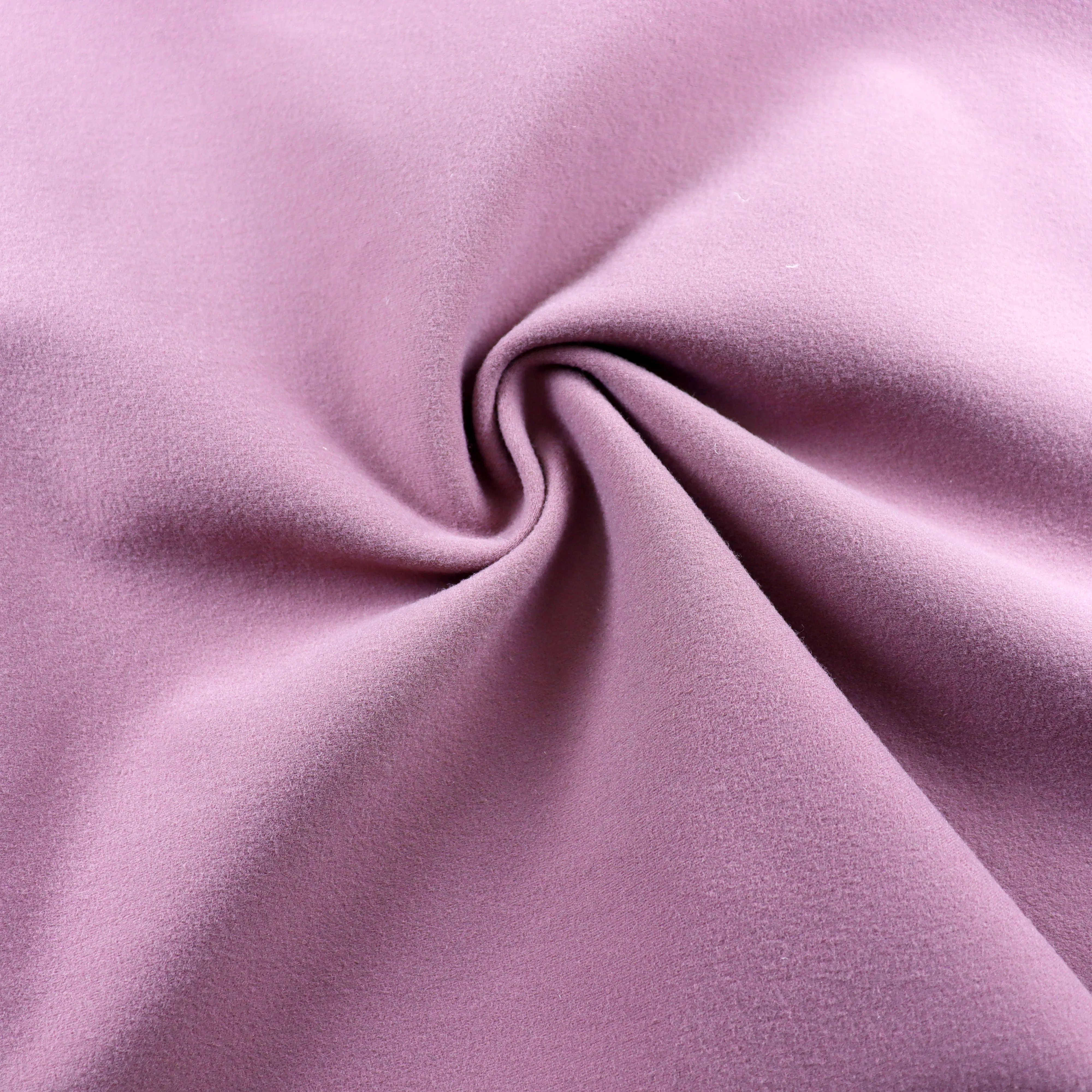 Interlock 310gsm 69%polyamide 31%elastane brushed lulu fabric for yoga