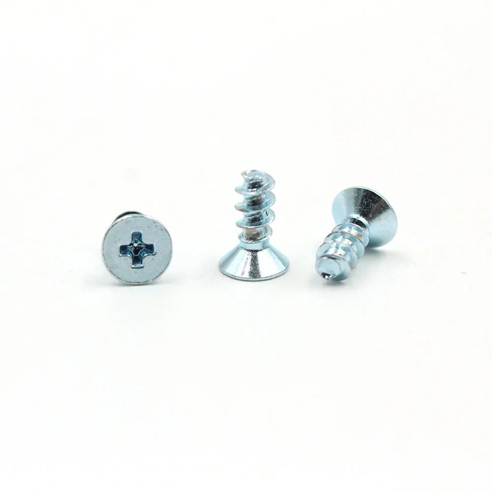 Micro Screws M1x3 Mini Tornillos Especiales 2mm 1cm Tornillo Ssd Flat/csk Head Self Tapping Screw De Acero Inoxidable