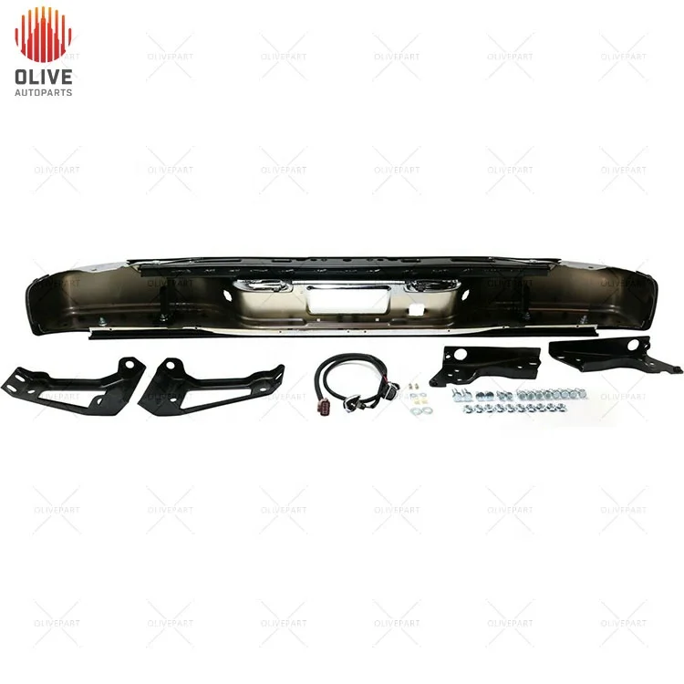 Chrome  Rear Step Bumper Assembly for Chevy Silverado GMC Sierra 1500 99-06