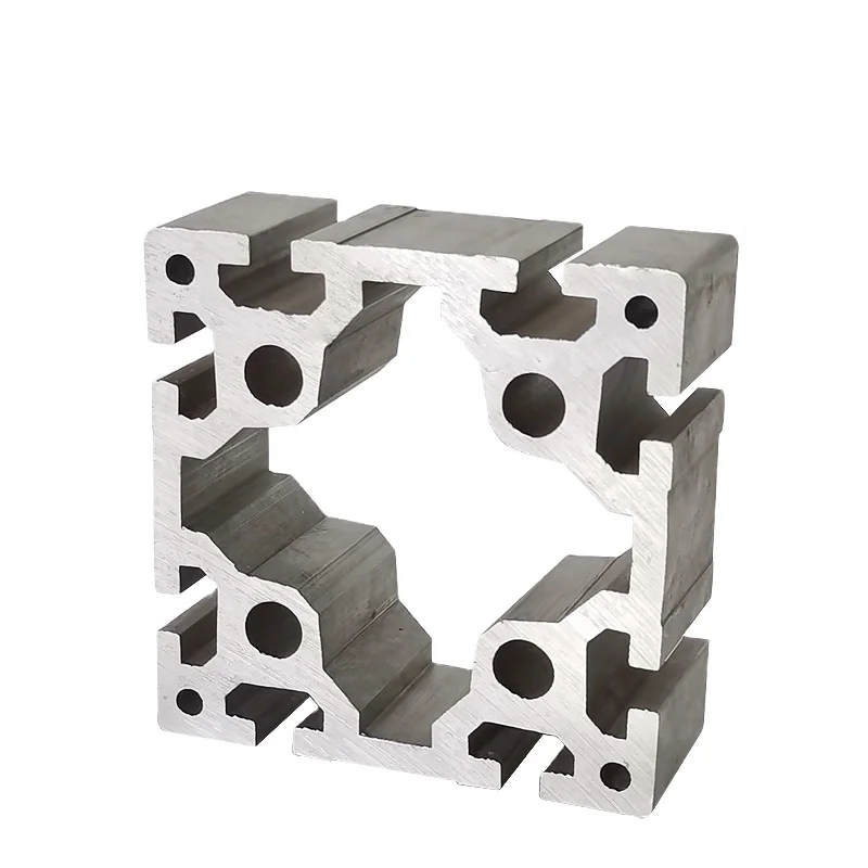 Custom Extruded China Aluminium Profile 100X100 T Slot Industrial Aluminum Extrusion Profile for Work Bench