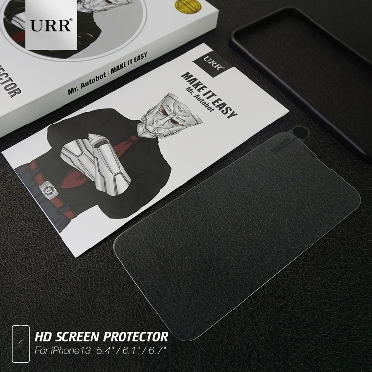 
URR Full HD Clear For iPhone 13 Screen Protector For iPhone 13 Mini/13 Pro Max Tempered Glass Screen Protector 