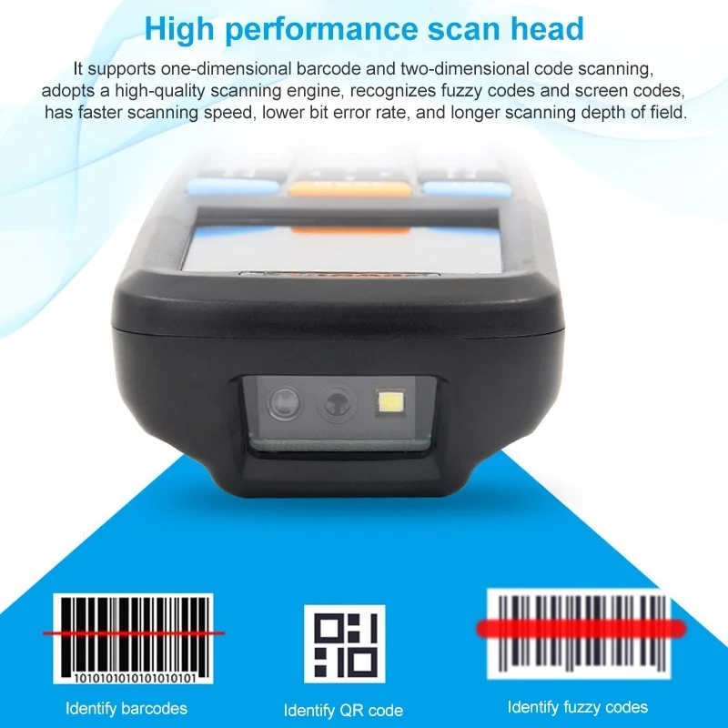 Multifunction NEWSCAN NS6606T 2.8 inch Display Two-dimensional Image Wireless Barcode Scanner Collector