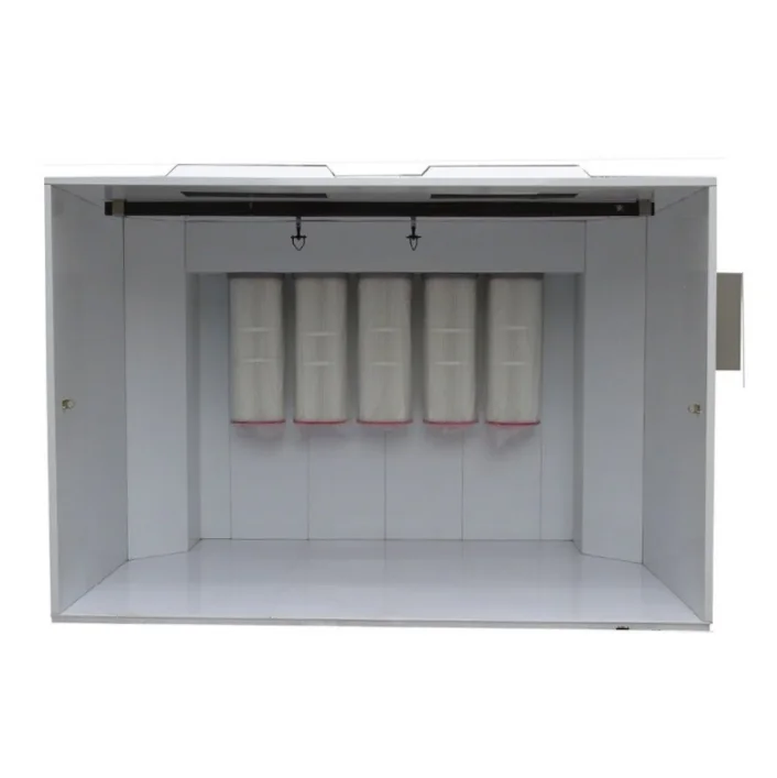 Large Size Work-in KAFAN 3217 Powder Coating Booth Spray Production System With Powder Coating Machine
