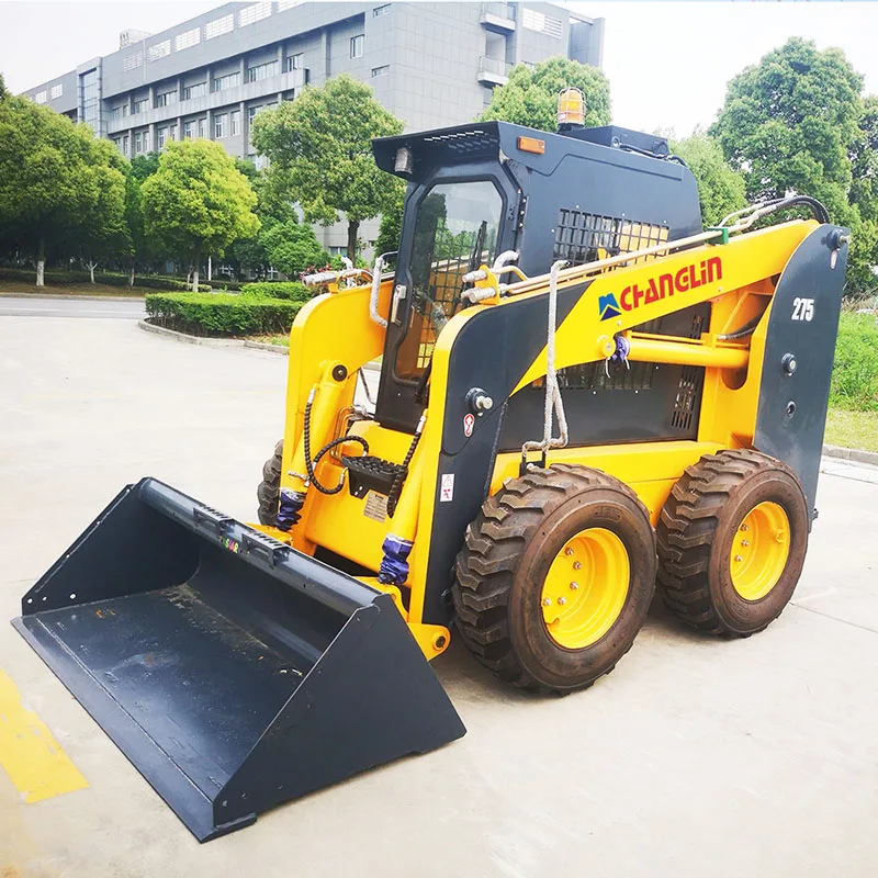 Mini Tractor skid steer Loader 2ton 3ton 5ton 6ton Unique Diesel skid steer loader