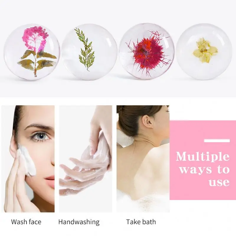 Discount OEM Manufacturer Flowers Private Label Amino Acid Handmade deep cleansing Soap