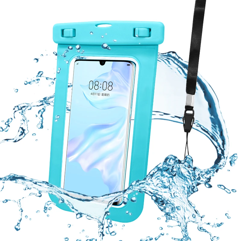Free Sample Hot Sport Waterproof Phone Pouch Cell Phone Pvc Phone Case For Swimming Logo Promotion Gift Customize