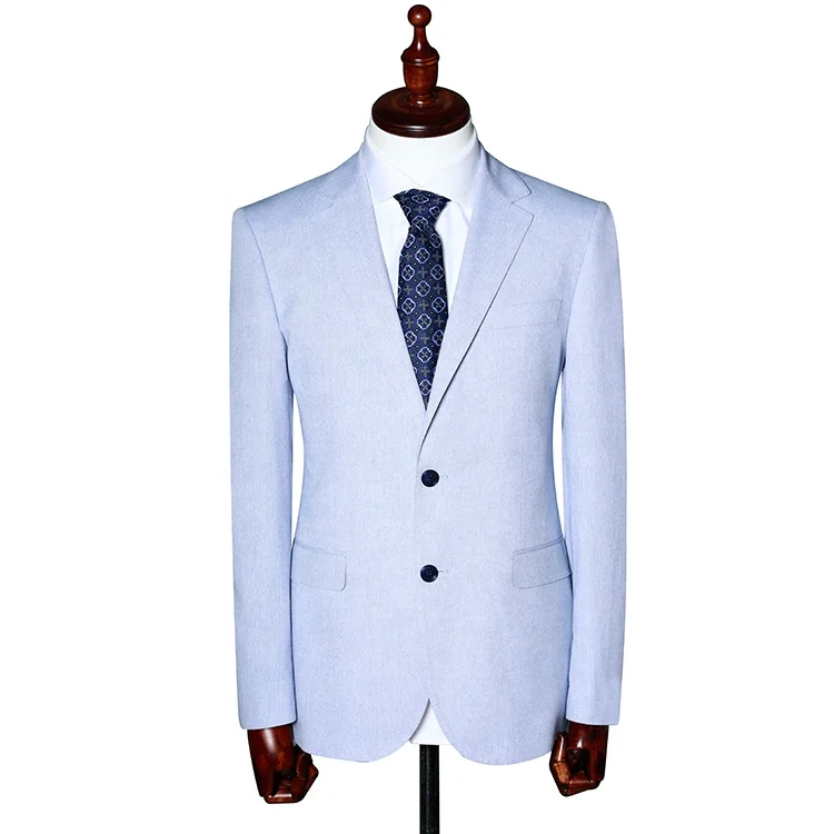 half lining summer thin fabric knitting blazer man suit