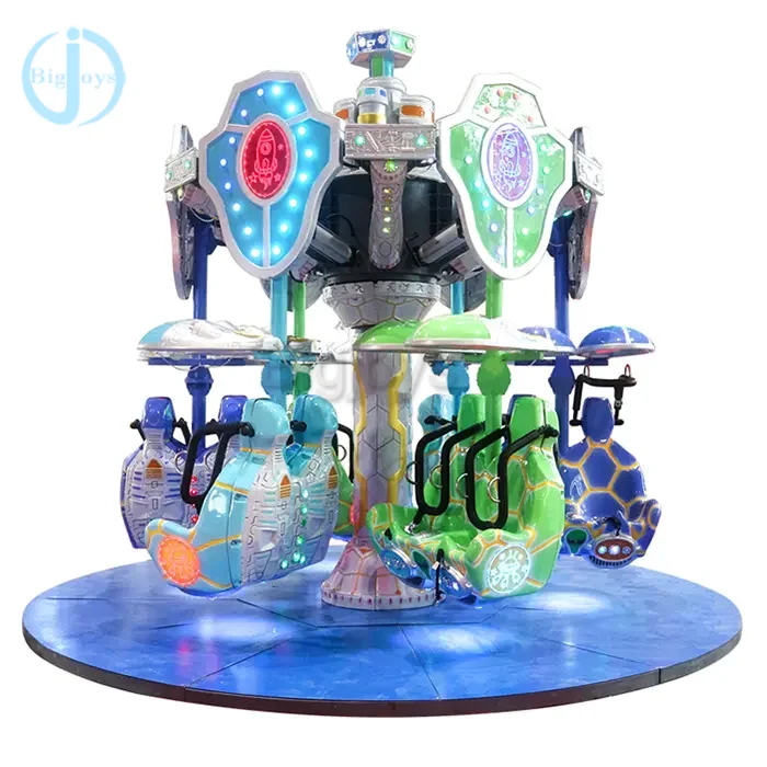 Exciting Amusement adventure Park Ride Attraction Shopping Malls 12 seats air shooting rides flying thrill rides for sale