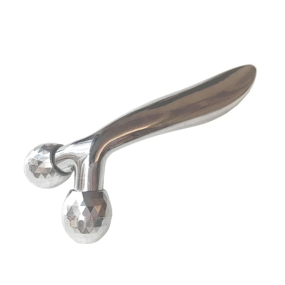 Skin care tool 3D Y shape massage roller face and neck lifting slimming massager for wrinkles remover