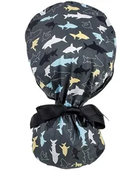 Vadulyer operating room hat printing medical surgical hat sweat-absorbent pet hospital doctor work hat nursing scrubs cap