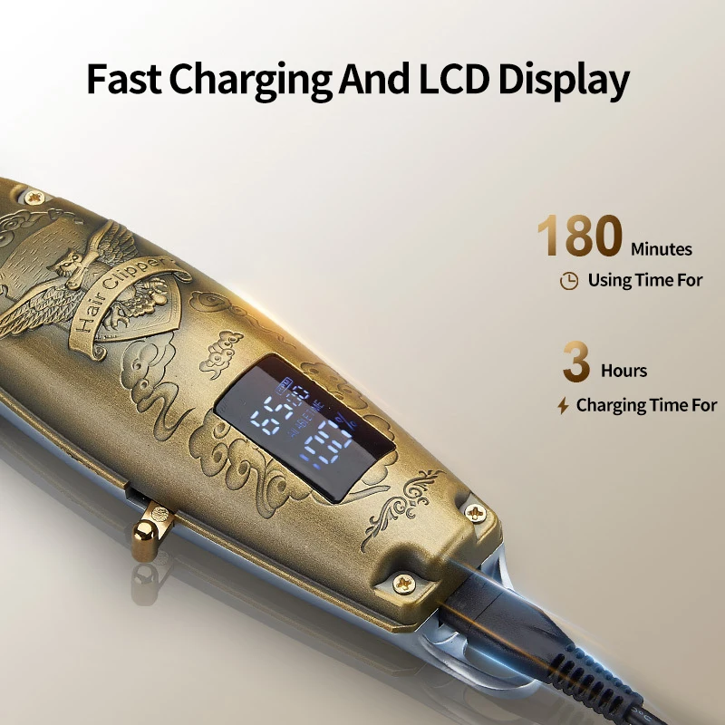 2022 Best Electric Engine Professional Hair Salon Hair Clipper for Men