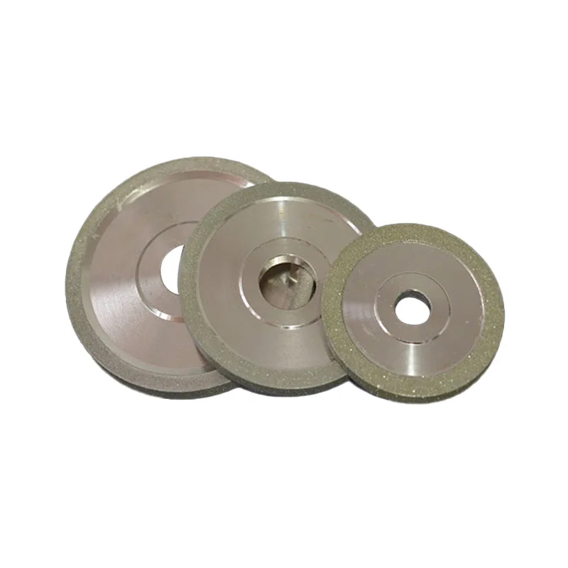 250 mm electroplated CBN grinding wheels with Aluminum matrix for bench grinder T7T8 sharpener  machine