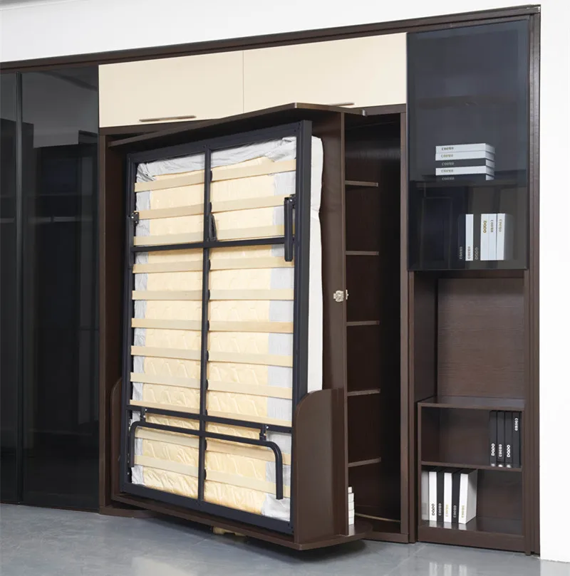 
Kuka Murphy Bed Hardware multifunctional revolving bed turning bed-size 1.5 meter 