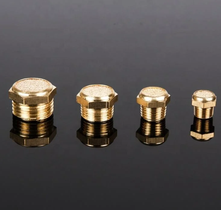 Pneumatic Air Silencer Copper Pneumatic Air Muffler BSL BESL SD BSLM Brass Flow Control Exhaust Muffler Throttle Valve for air