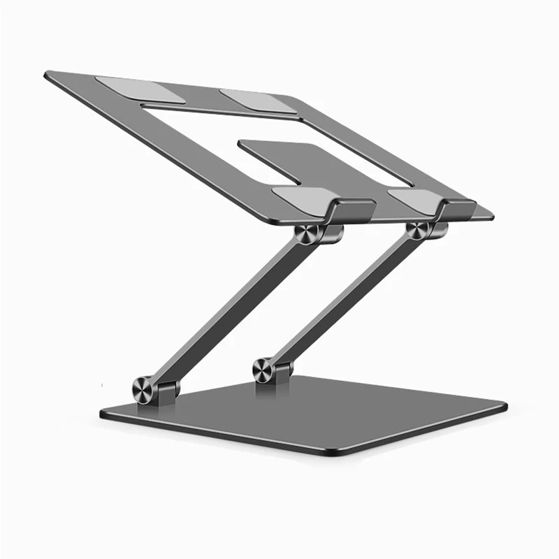Hot Selling Aluminum Laptop Holder Foldable And Adjustable Desk Laptop Stand Suitable For All Laptops