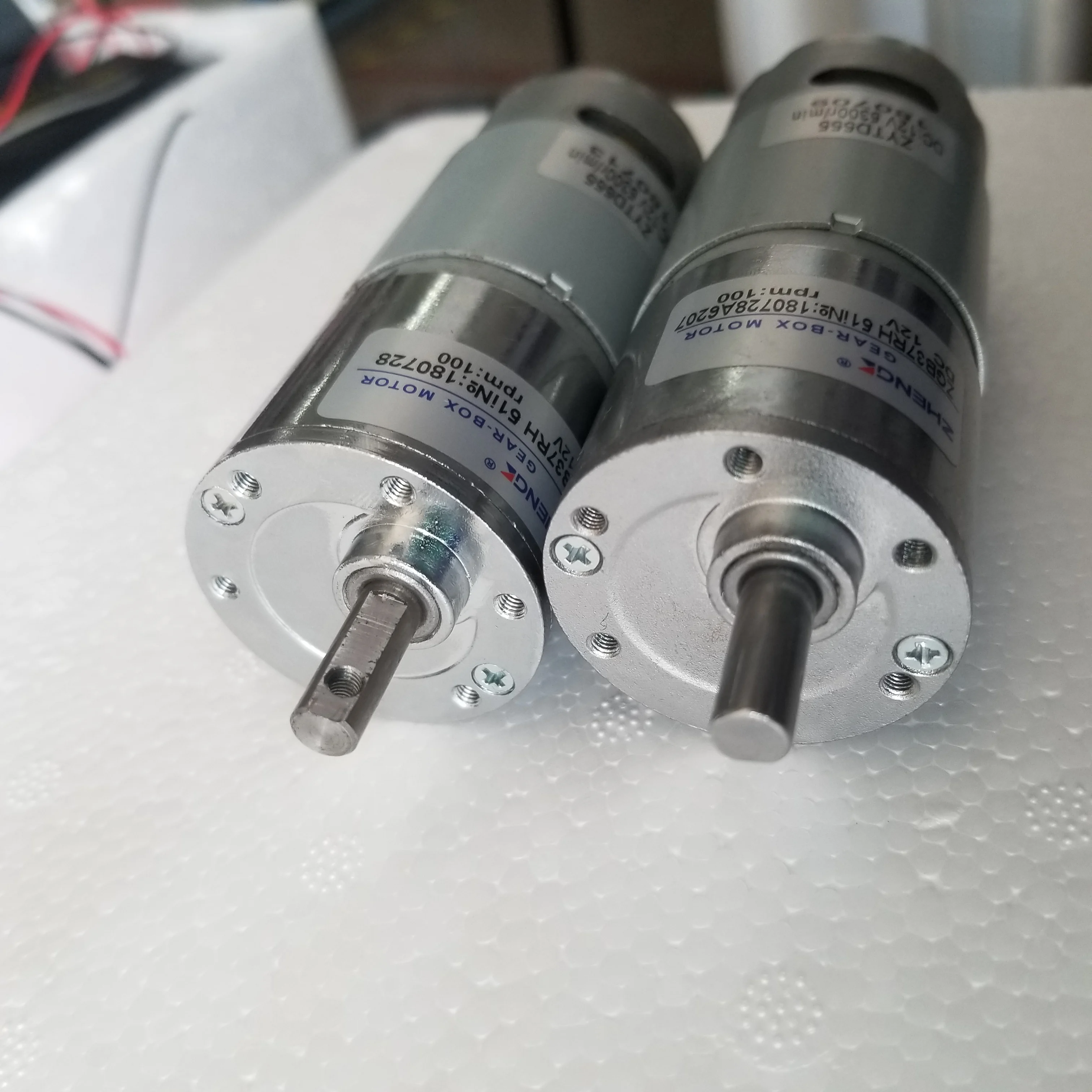 37 мм эксцентриковый вал редукторный двигатель ZGB37RH 12V10R 555