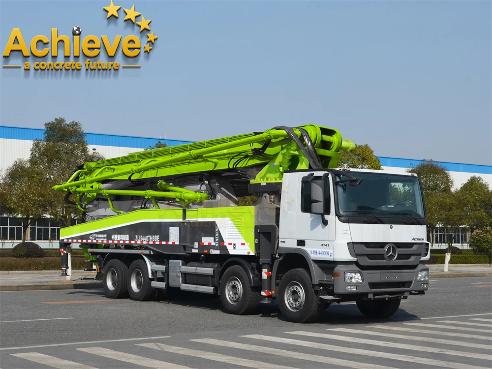 HOT SALE China Trade 63X-7RZ meter Refurbished Pump Used zoomlion Diesel Cement Concrete Pump Truck