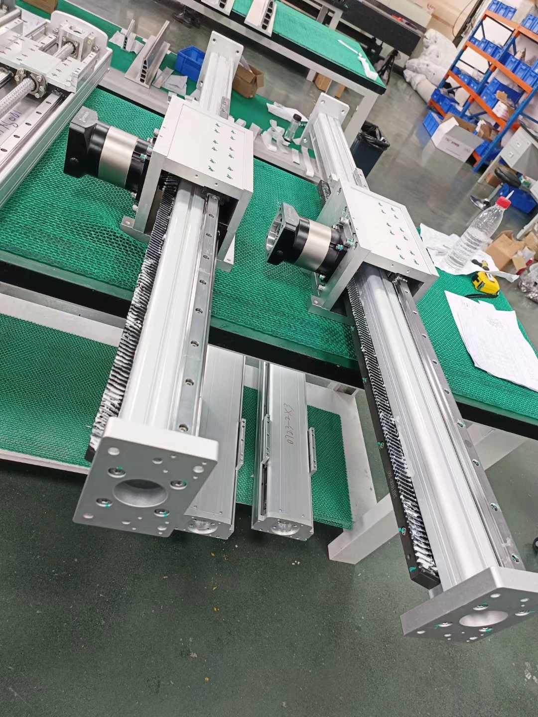 Synchronous belt high-precision drive Linear module Independent production Multi axis combination Easy to install