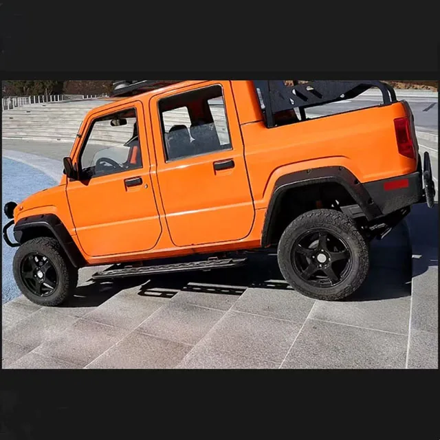 Electric truck 4x4 New Electric Pickup Car Electric Utility truck with Cargo Box Pickup vehicle Electric Car 4 seats