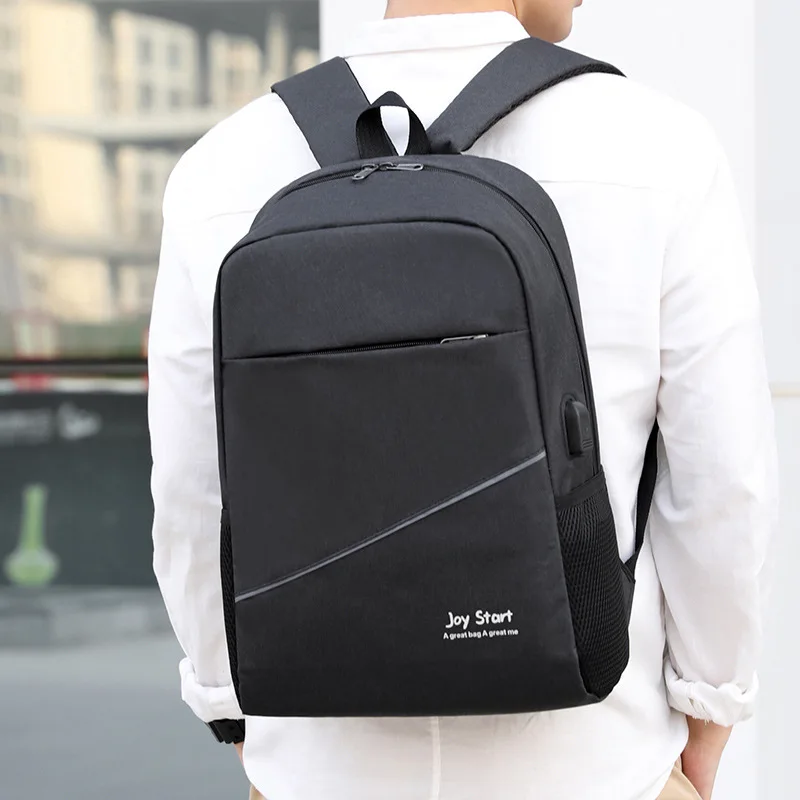 Luxury Laptop Backpack Set Fashion 3 pcs Crossbody Bags Waterproof Casual Computer Rucksack with USB Charging Student School Bag