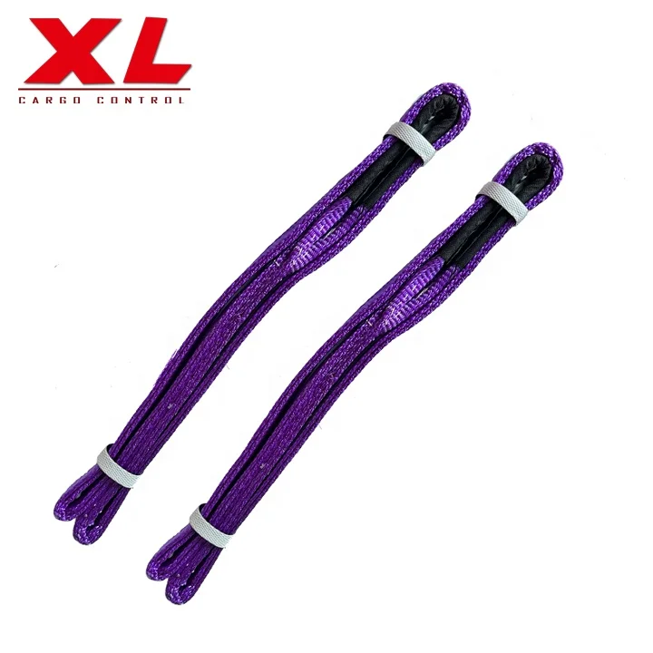 100% полиэстер, двухсторонний строп с подъемной тесьмой, с сертификатом ce