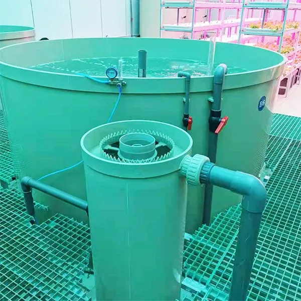 Customized Indoor Fish Farming Equipment Shrimp Farming Ras Filtration System With Different Aquaculture Equipment