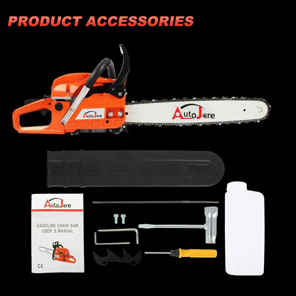 
Manufacturing Garden Tools Professional Gasoline Gas Chain Saw Chainsaw 