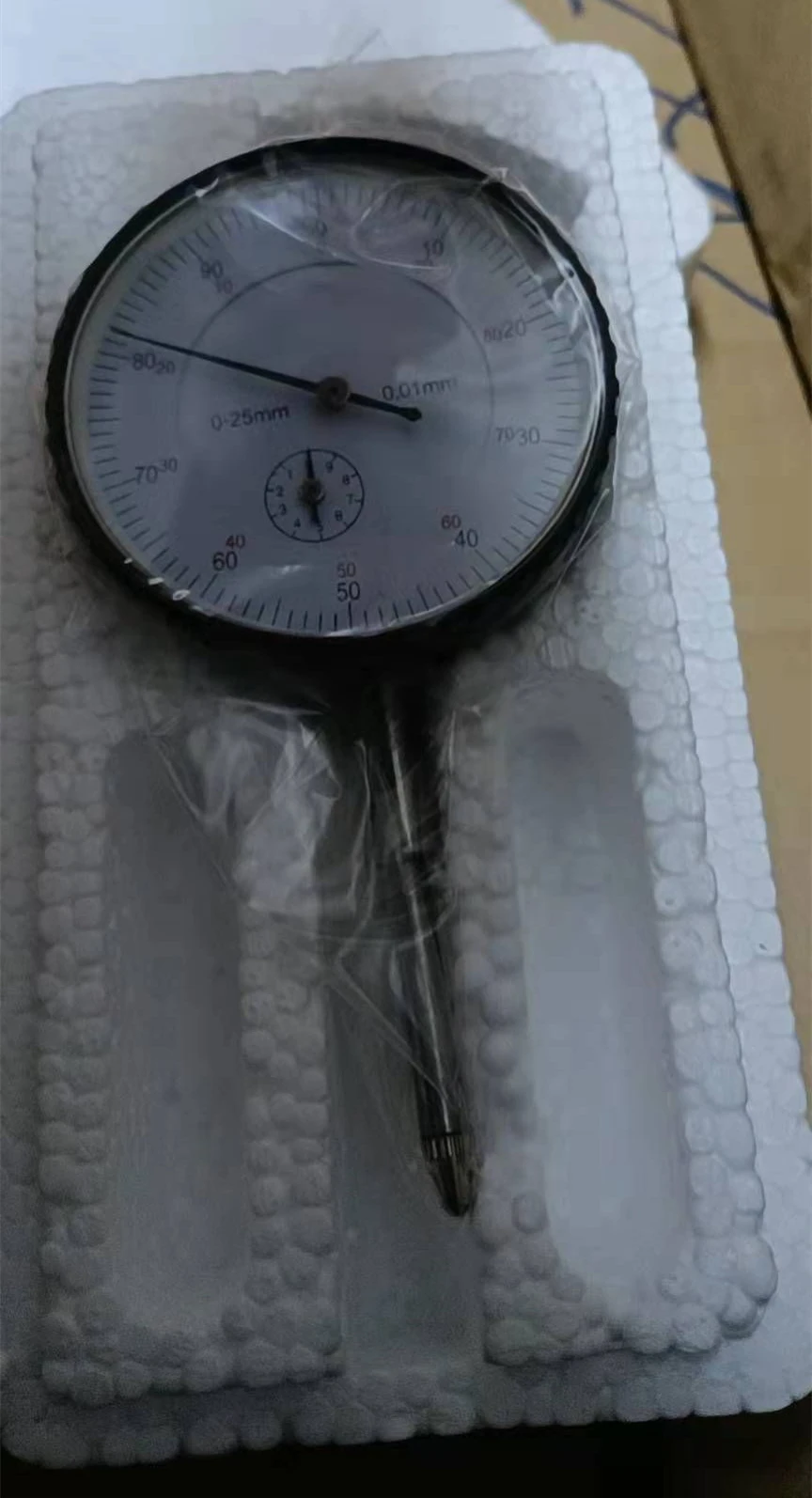 Mechanical Pointer Dial Indicator 0-10mm/0-25mm Dial Indicator 0.01mm with Handle Ear