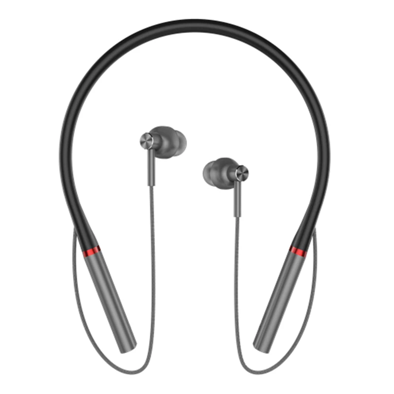 
Customized Sport 5.0BT Cool Neckband Earphone Headphone 200mah 10h Working Time Easy Taking Magnetic HIFI Earphone 