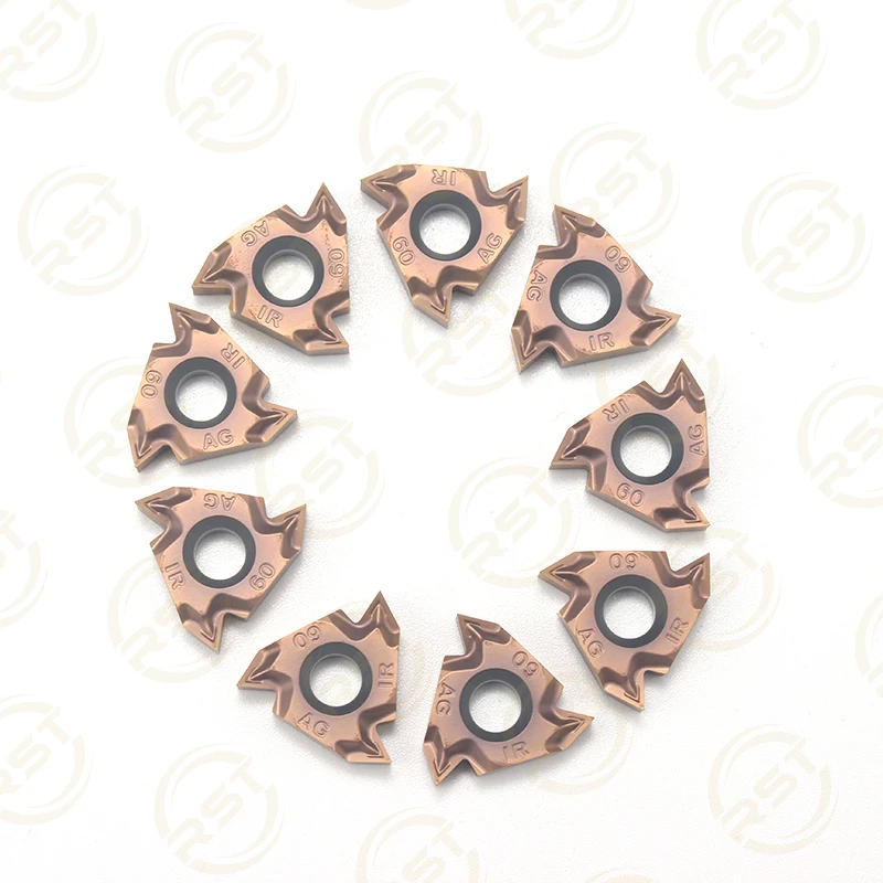 RST thread turning inserts 06IR 08IR 11IR 16IR 22IR AG50 AG60 ISO N60 1.0 1.5 2.0 ISO 14W 19W 16UN 14npt 18npt 11UNR 16UNR