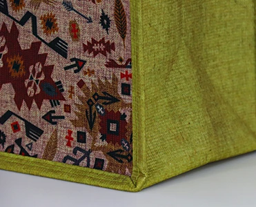 Reusable Laminated Rpet Woven Tote Bag Recycled rPET Non Woven Shopping Bags Custom Logo Grocery Beach Bag With Leather Handles