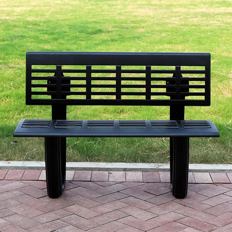 1.2m 1.5 meter knock down aluminum outdoor waiting benches garden bench chair for sale