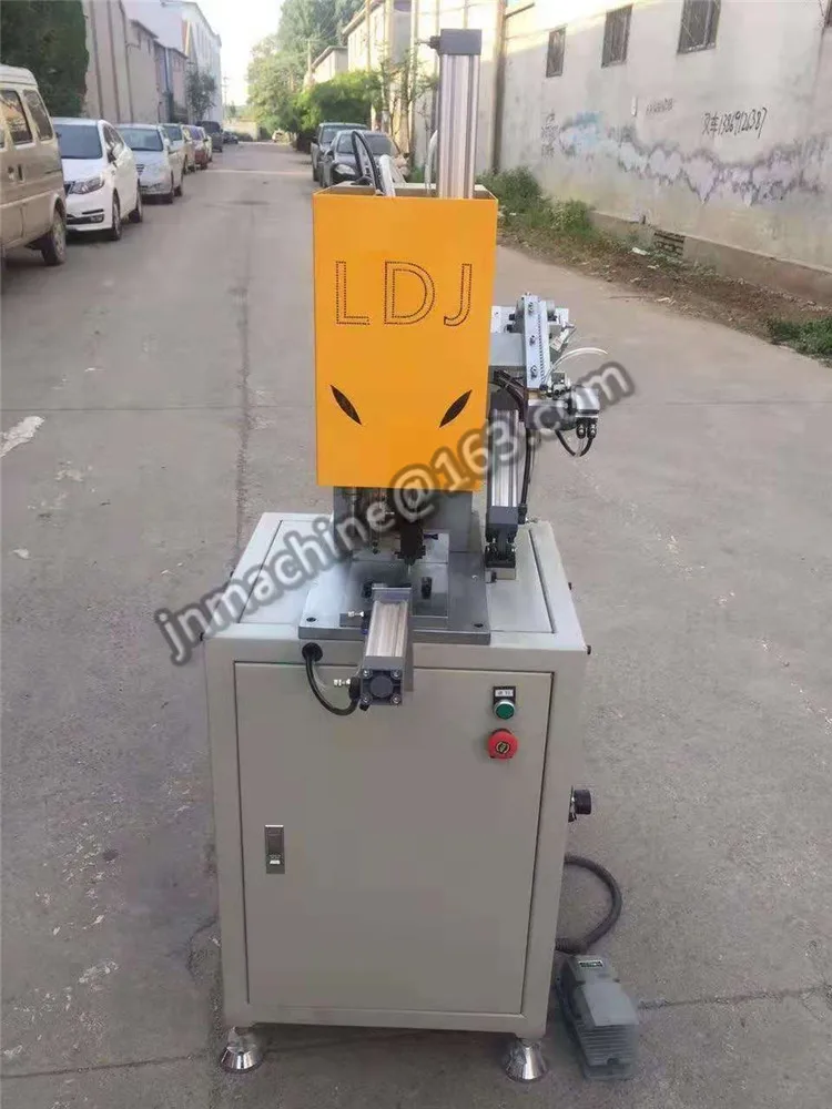 UPVC single head screw fasten machine for window and door manufacturing