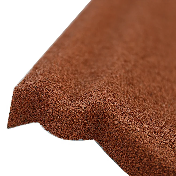 1350mm*420mm decorative exclusive metal roof tiles galvanized coated stone coated metal roofing