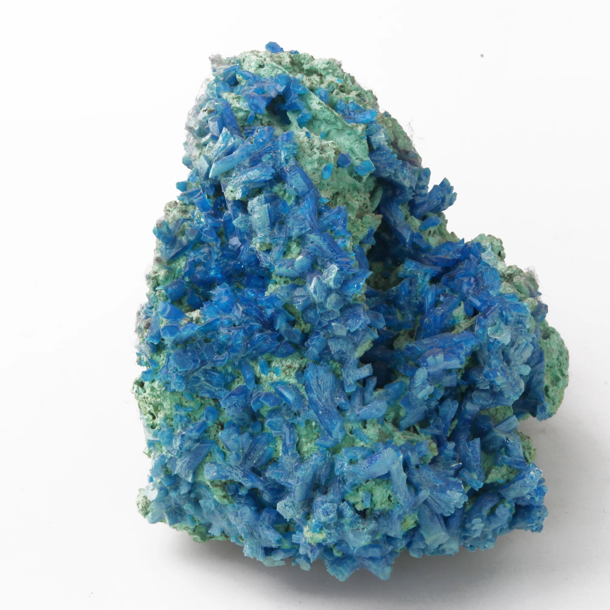 Wholesale natural blue rock raw rough stone mineral with chalcopyrite ore