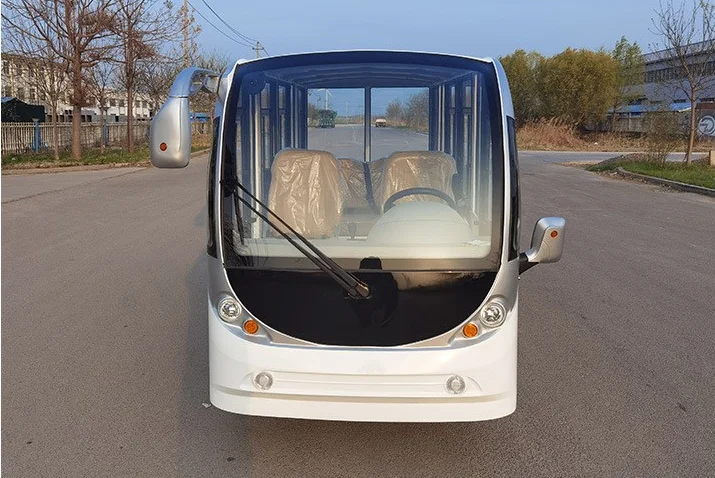 Новый закрытый автобус экскурсионные автобусы со стеклянными дверями внедорожный автомобиль Электрический туристический мини-автобус цена