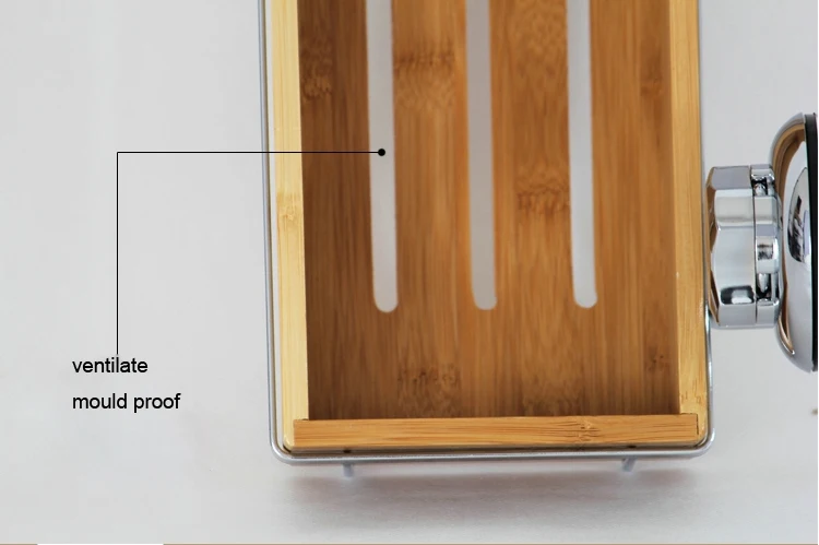 hot selling bamboo soap box bamboo bath display rack