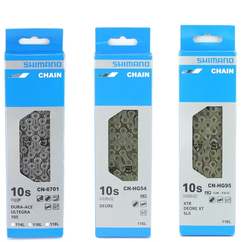 Shimano 8/9/10/11/12 Speed M7100 M8100 HG Chain Bicycle Chain Mountain Bike Road Racing Ebike Chain Boxed packing