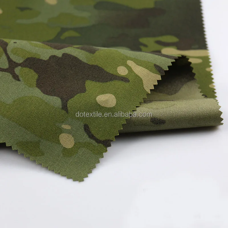 Environmental cloth plain woven durable cloth camouflage printed nylon cordura 500d fabric