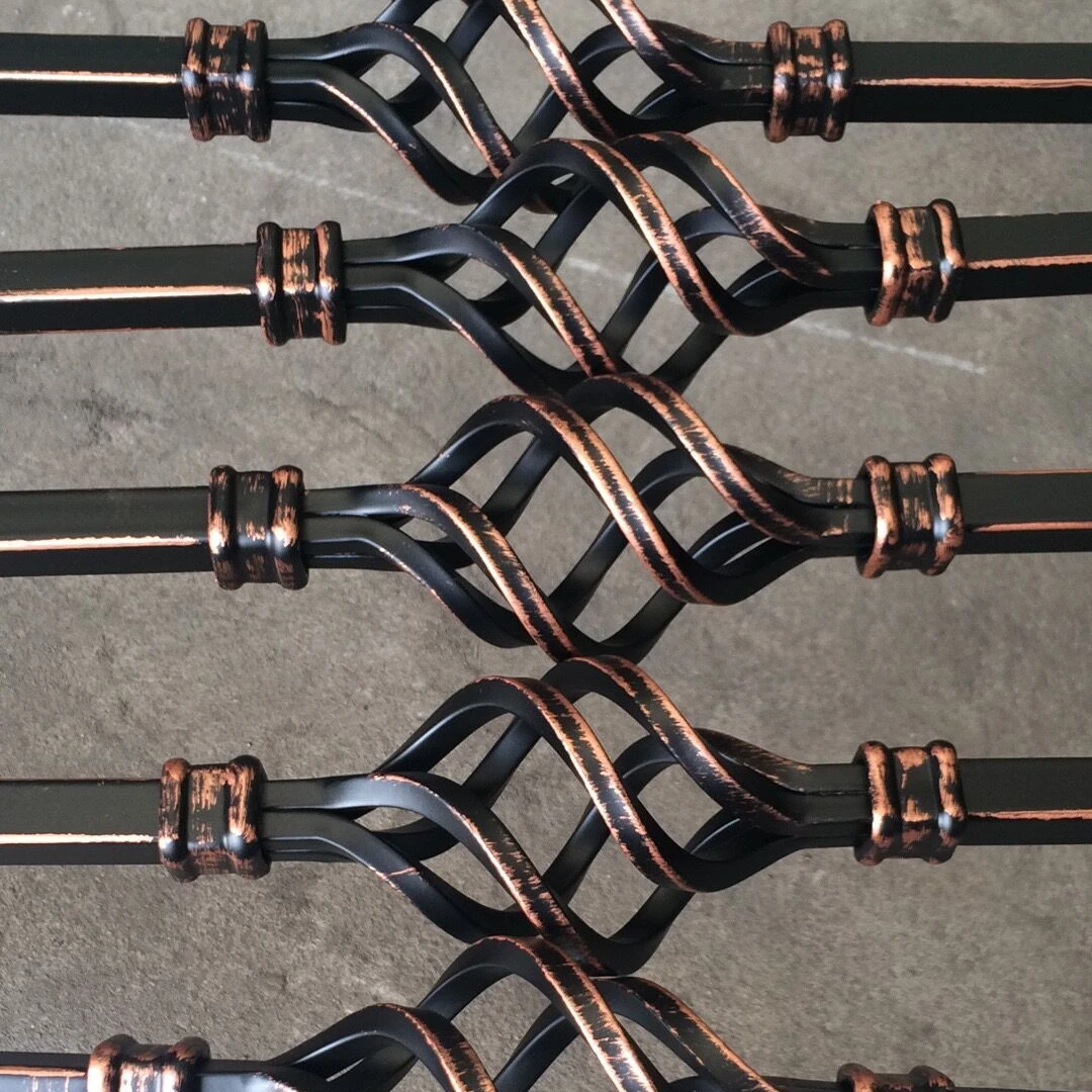 Hot Sale Powder Coated Decorative Basket Metal Balusters Canada