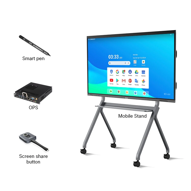 75 86 98 110 inch Multi-touch Pizarra Education Digital Interactive Smart Board Whiteboard for School