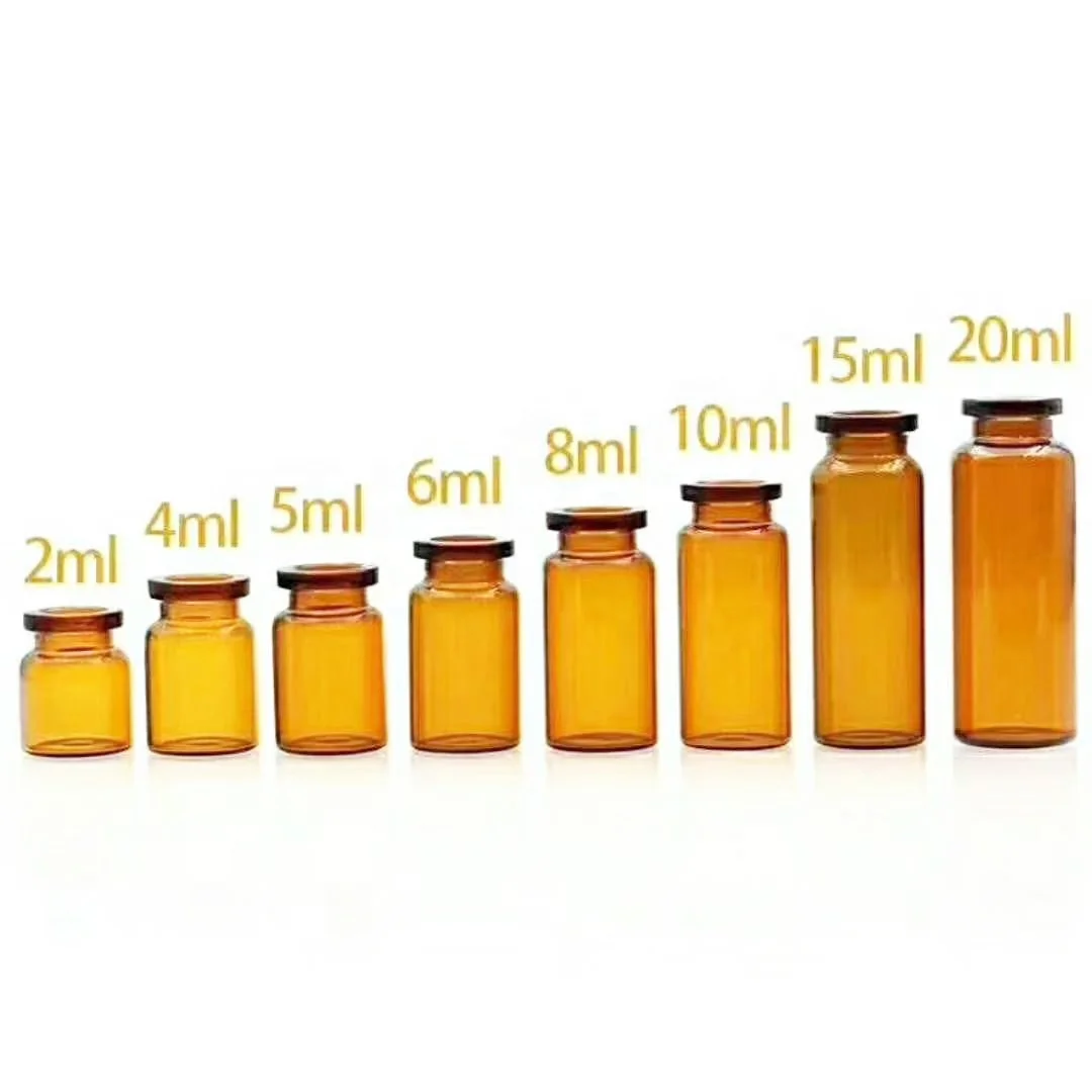 25ml Injection vials small Experimental test bottle glass medicine bottles