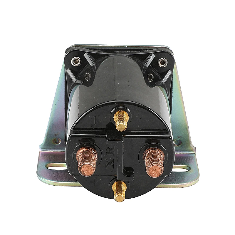 Golf Car Parts EZ-GO 24-Volt 4-Terminal Silver Solenoid 1975-Up  #20468-G3  72-501-42