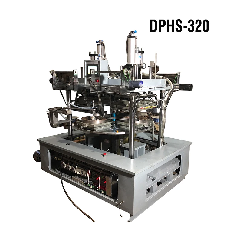PHS-320 Full Automatic plastic plates hot foil stamping machine, plate gilding edge printing machine