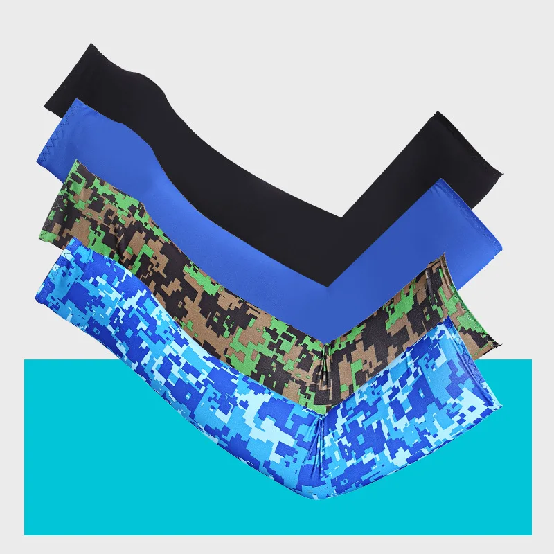 Wholesale  Professional Sports Elastic Arm Guard Basketball Volleyball Arm Sleeves Armband Sport Elbow Pads Arm Warmers