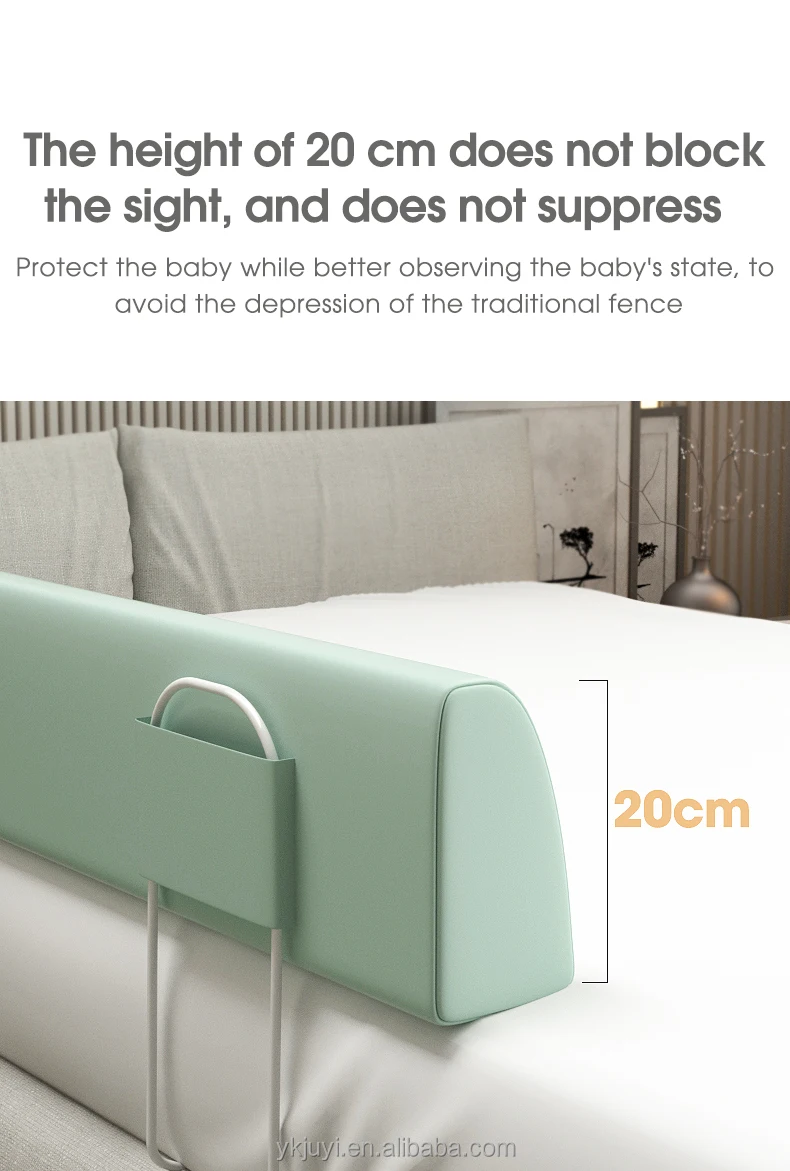 Crib fence for toddler pure cotton soft bumper crib guardrail