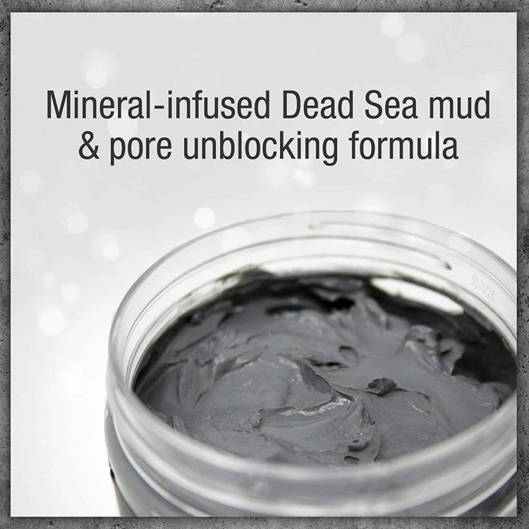 
Purifying Face Mask Beauty for Acne Blackheads and Oily Skin Tightens Skin for A Healthier Complexion Dead Sea Mud Mask 