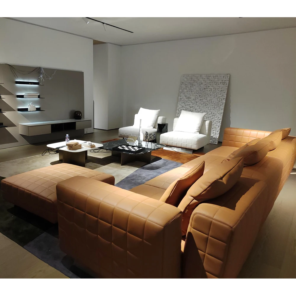 italian luxury villa sofa china modern living room modular furniture sets corner sofa cheap online