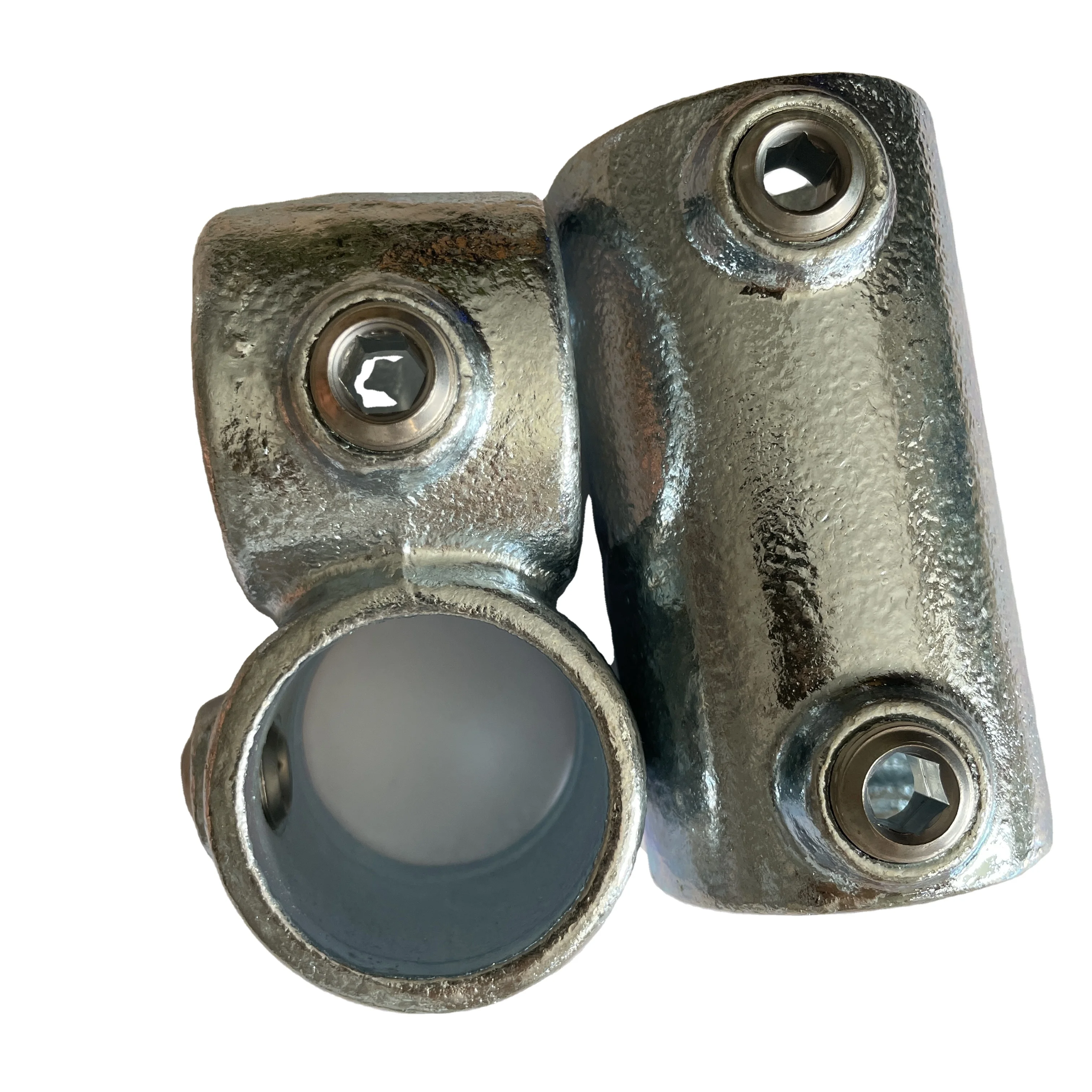 Wholesale Price Safety Clamp Galvanised Handrail Fittings 90° Crossover