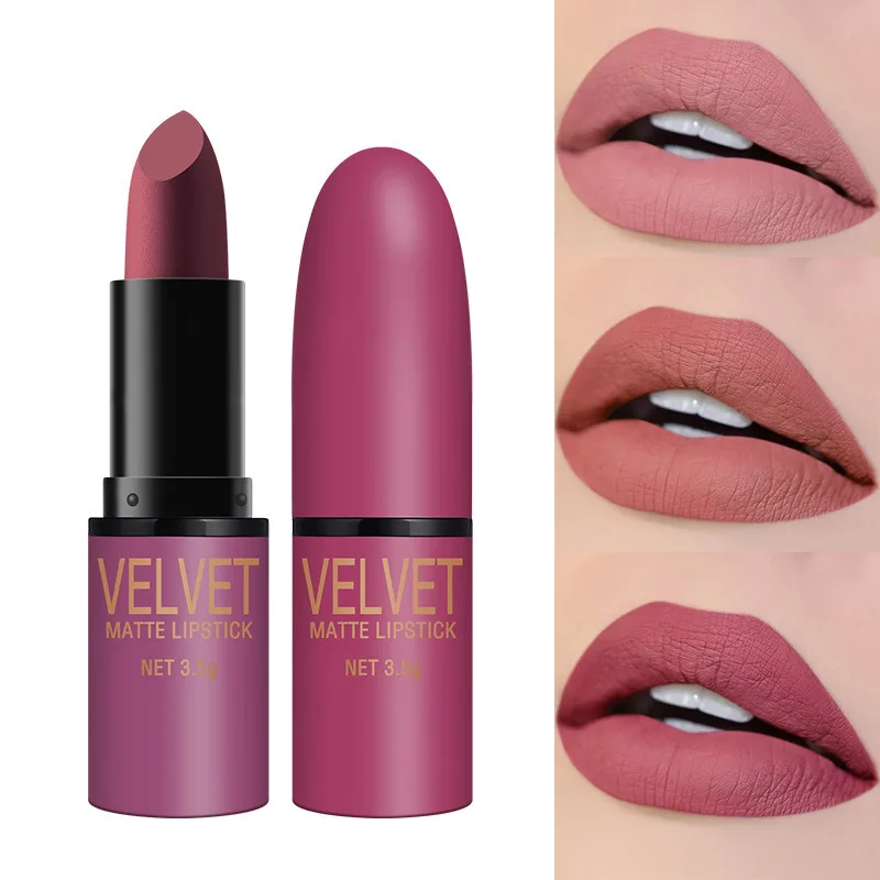 Langmanni Makeup Matte Moisturizing Lip  Bullet Shining Star Lipstick Set Lasting Waterproof Lipstick Cosmetics